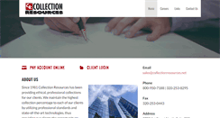 Desktop Screenshot of collectionresources.net
